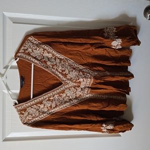 American Eagle brown top